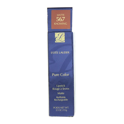 Estee Lauder Pure Color Lipstick Refillable 3.5g Matte 567 Knowing
