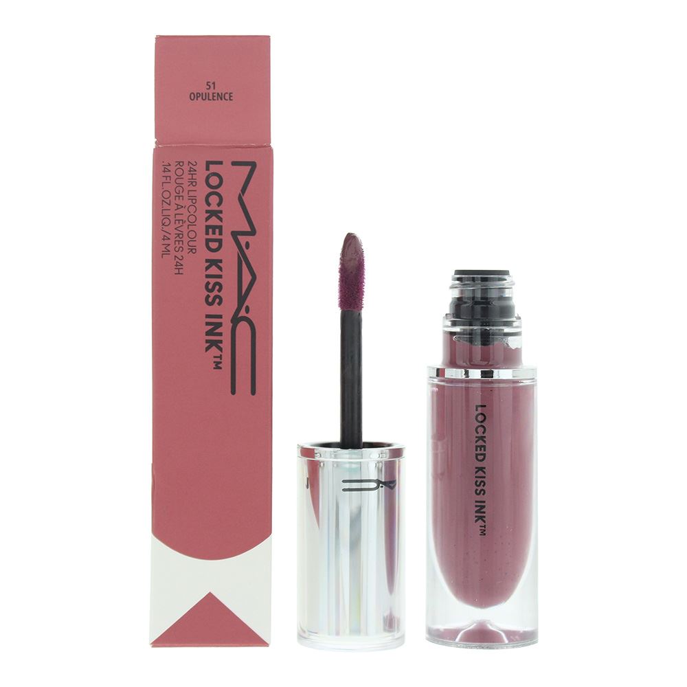 MAC Locked Kiss Ink 24HR 4ml Lip Colour - 51 Opulence
