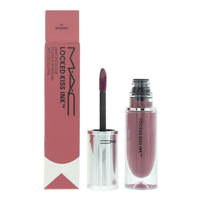 MAC Locked Kiss Ink 24HR 4ml Lip Colour - 51 Opulence