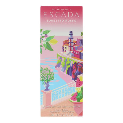 Escada Sorbetto Rosso 100ml Eau de Toilette Spray for Her - Limited Edition