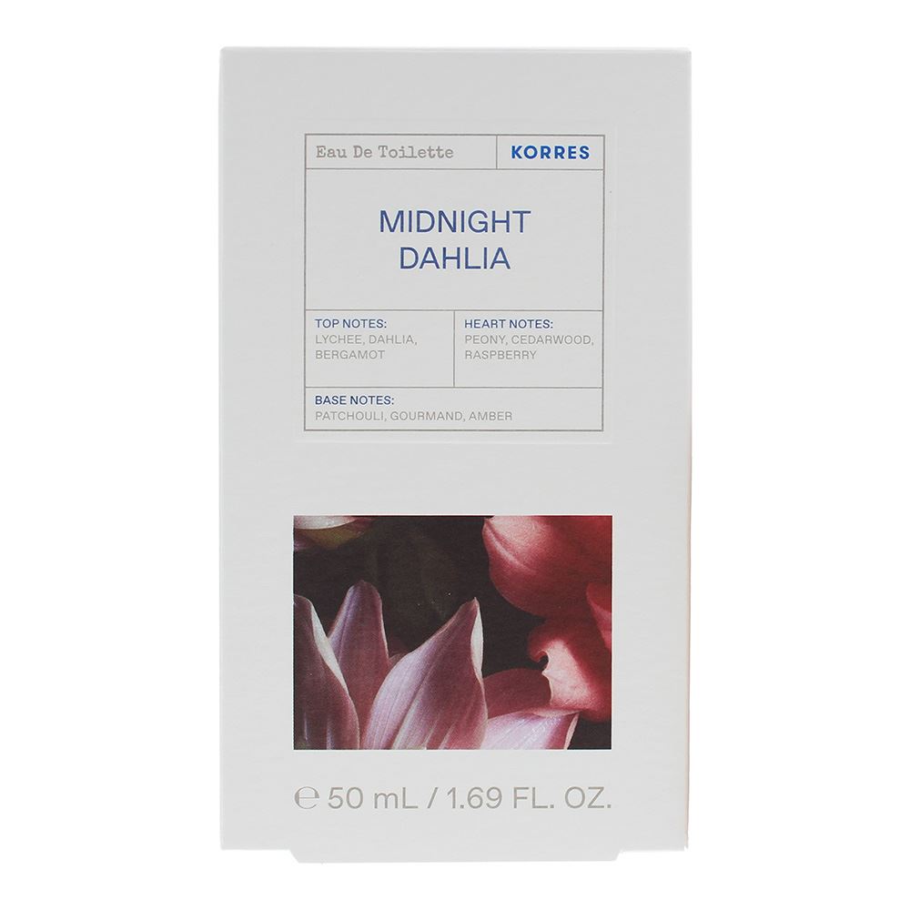 Korres Midnight Dahlia 50ml Eau de Toilette Spray for Her