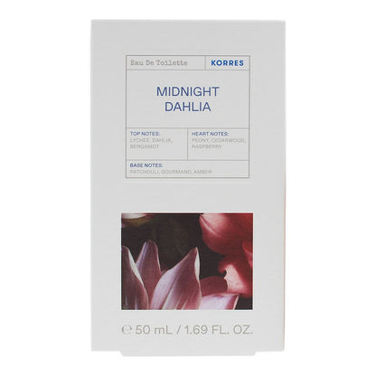 Korres Midnight Dahlia 50ml Eau de Toilette Spray for Her
