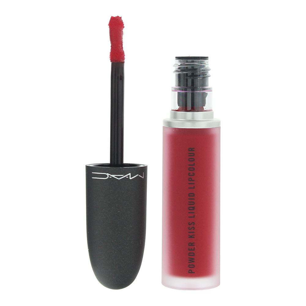 MAC Powder Kiss 5ml Liquid Lipcolour - 987 M.A.C Smash