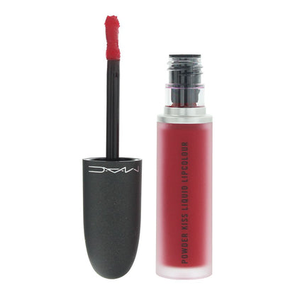 MAC Powder Kiss 5ml Liquid Lipcolour - 987 M.A.C Smash