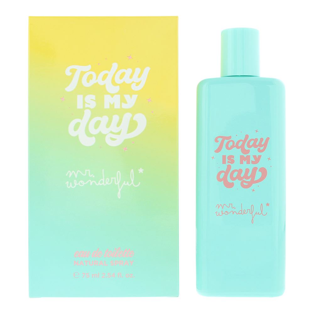 Mr Wonderful Today Is My Day 75ml Eau de Toilette Spray for Her