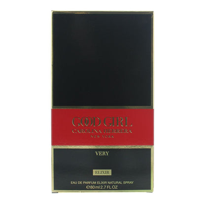 Carolina Herrera Very Good Girl Elixir 80ml Eau De Parfum Spray For Her