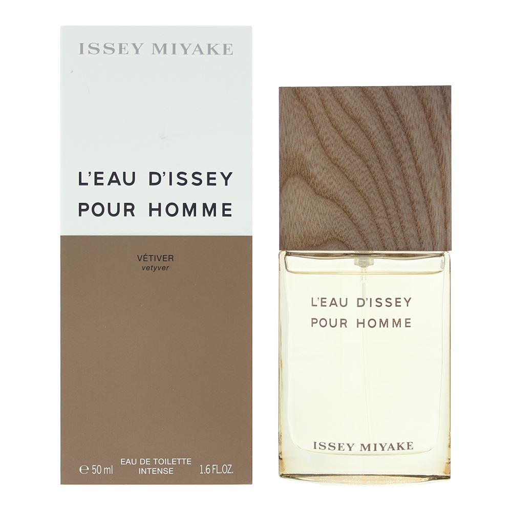 Issey Miyake L'eau D'issey Pour Homme Vetiver 50ml Eau de Toilette Spray For Him