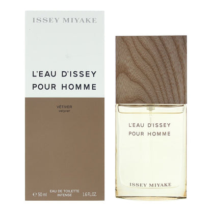 Issey Miyake L'eau D'issey Pour Homme Vetiver 50ml Eau de Toilette Spray For Him