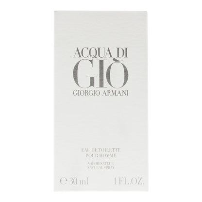 Giorgio Armani Acqua Di Gio Pour Homme 30ml Eau de Toilette Spray for Him