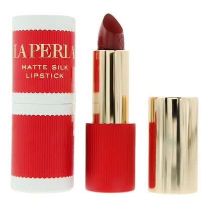 La Perla Matte Silk Lipstick 3.5g - 102 Terracotta Red