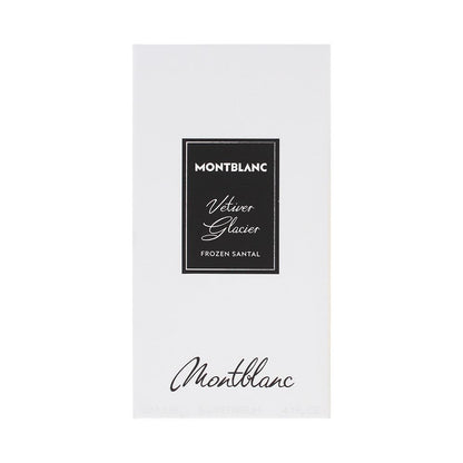 Montblanc Vetiver Glacier Frozen Santal 125ml Eau De Parfum Spray for Him