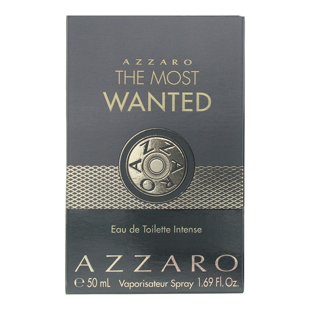 Azzaro The Most Wanted 50ml Eau de Toilette Intense Spray for Him