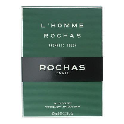 Rochas L'homme Aromatic Touch 100ml Eau de Toilette Spray For Him