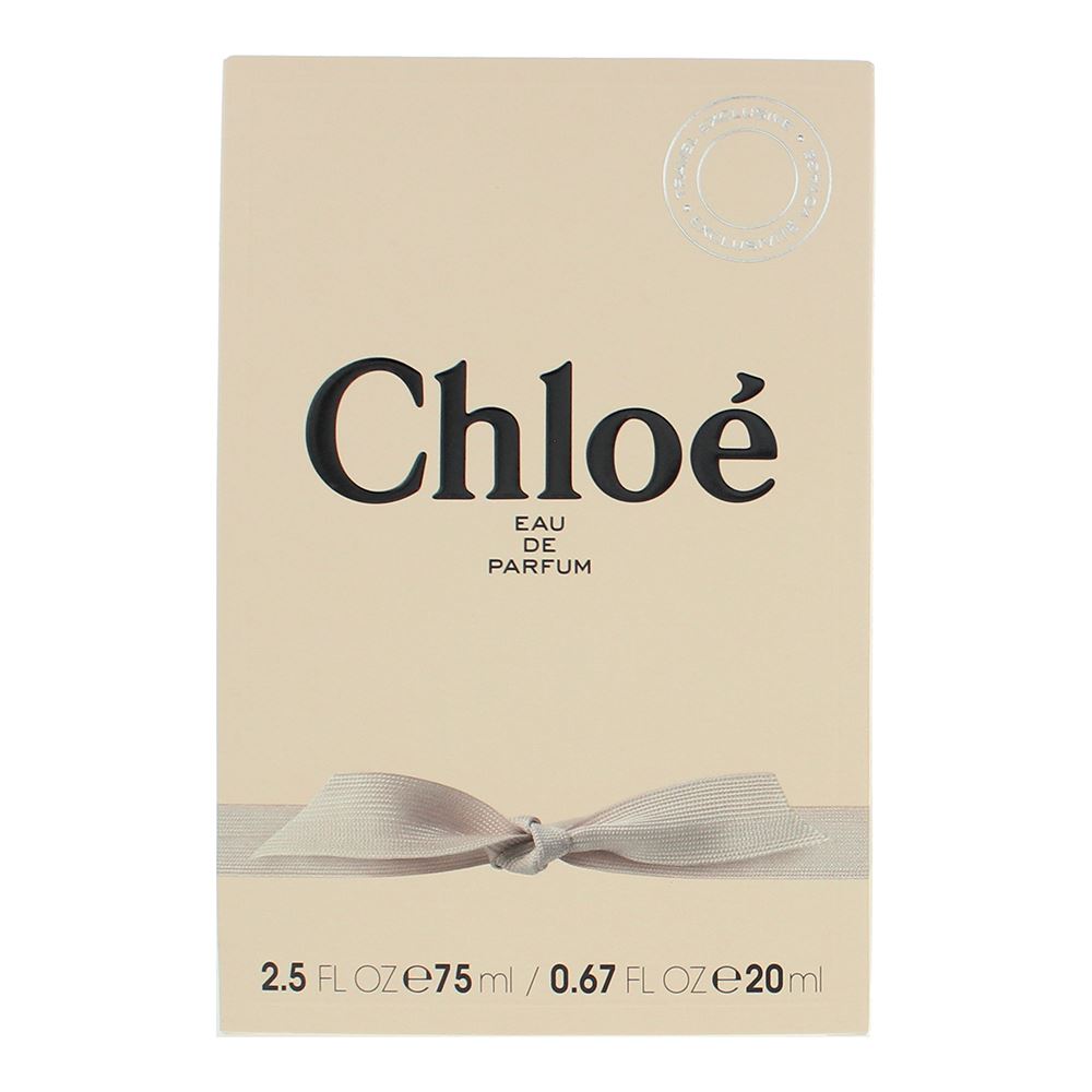 Chloe 75ml Eau de Parfum Gift Set 20ml Eau de Parfum for Her