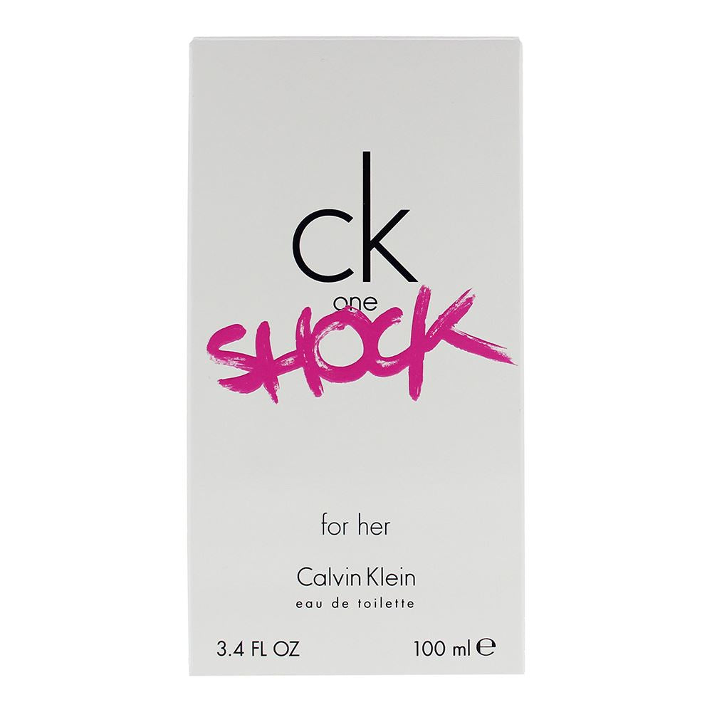 Calvin Klein CK One Shock For Her 100ml Eau de Toilette Spray for Her