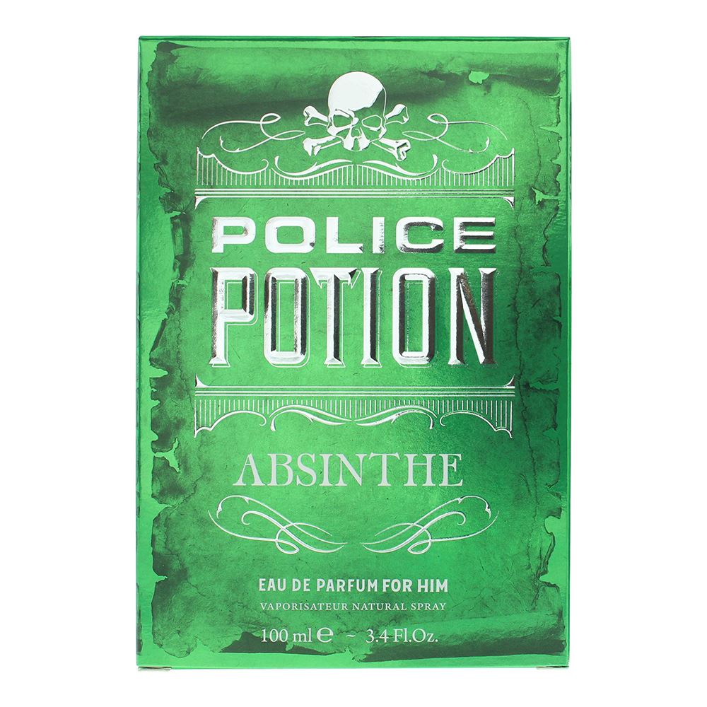 Police Potion Absinthe For Him 100ml Eau De Parfum Spray for Him