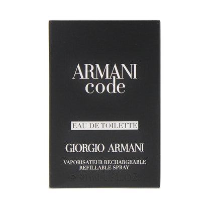 Giorgio Armani Code Pour Homme 30ml Eau de Toilette Refillable Spray for Him