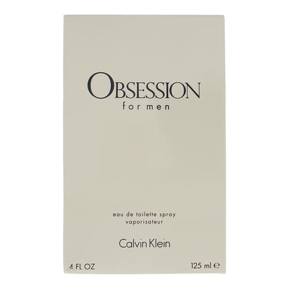 Calvin Klein Obsession For Men 125ml Eau de Toilette Spray for Him