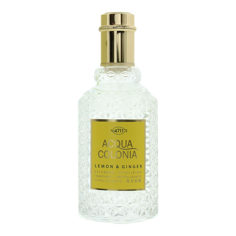 4711 Acqua Colonia Lemon & Ginger 50ml Eau De Cologne Spray for Unisex