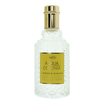 4711 Acqua Colonia Lemon & Ginger 50ml Eau De Cologne Spray for Unisex