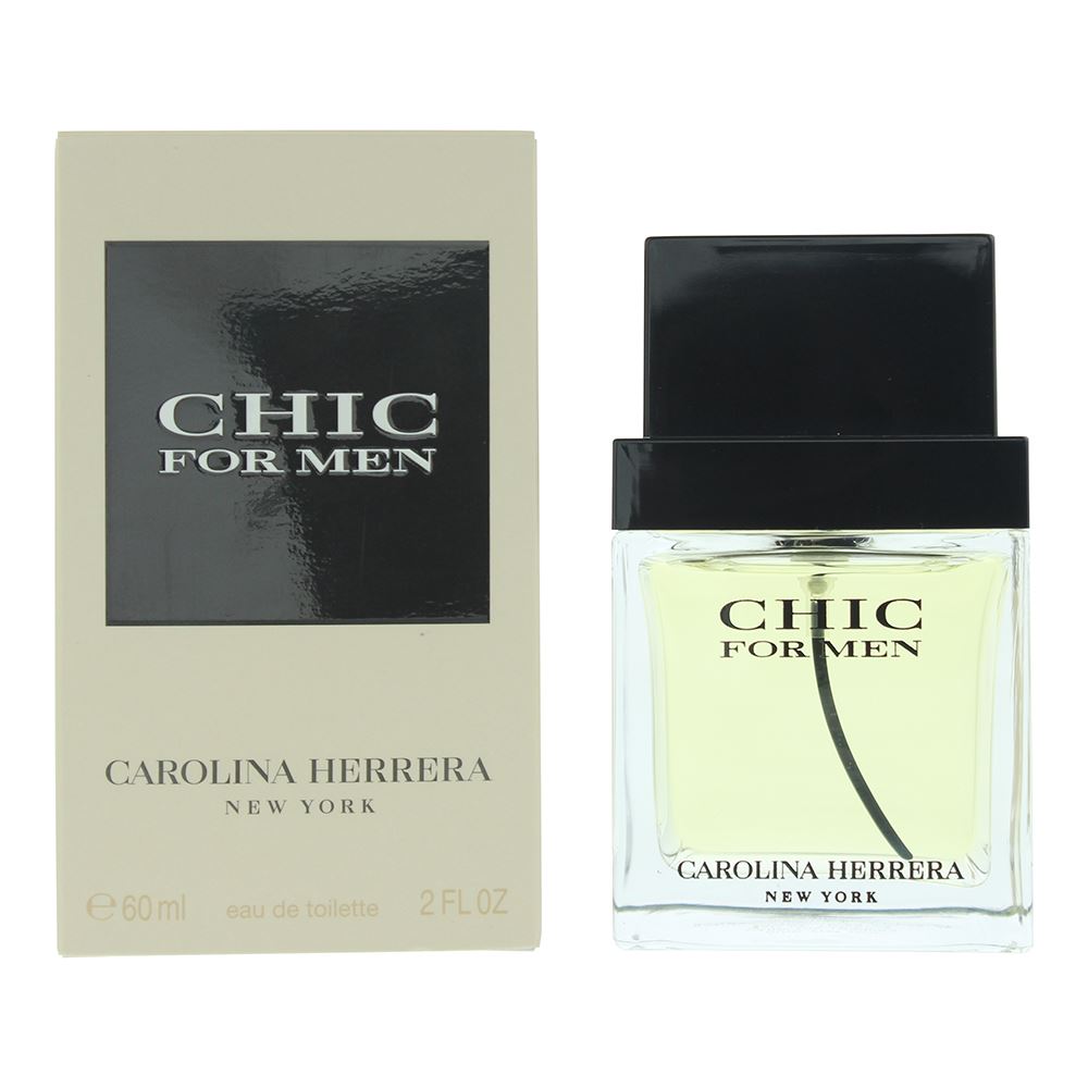 Carolina Herrera Chic For Men 60ml Eau de Toilette Spray for Him