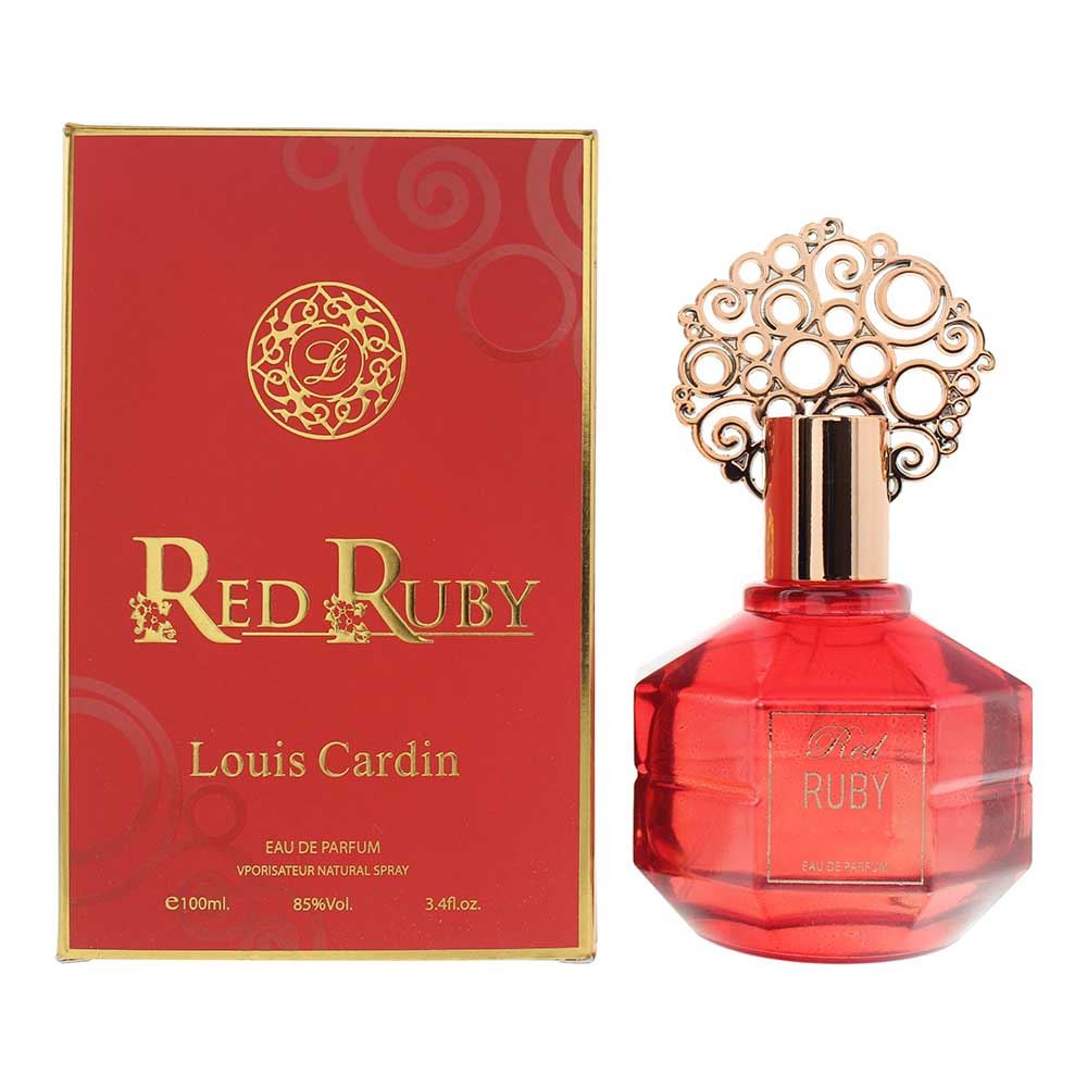 Louis Cardin Red Ruby 100ml Eau de Parfum Spray for Her