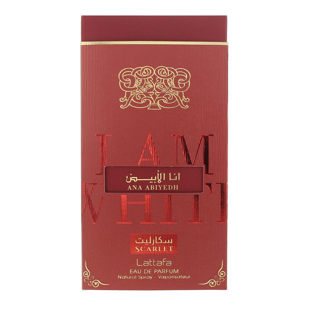 Lattafa Ana Abiyedh Scarlet 60ml Eau de Parfum Spray for Her