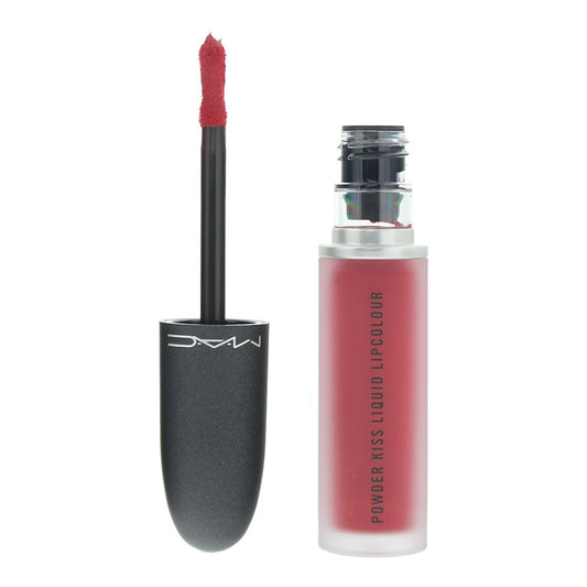 MAC Powder Kiss 5ml Liquid Lipcolour -  975 Ruby Boo