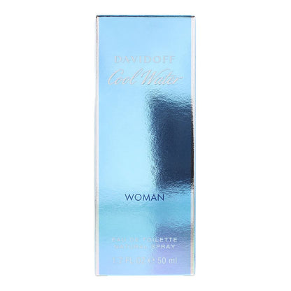 Davidoff Cool Water Woman 50ml Eau de Toilette Spray for Her