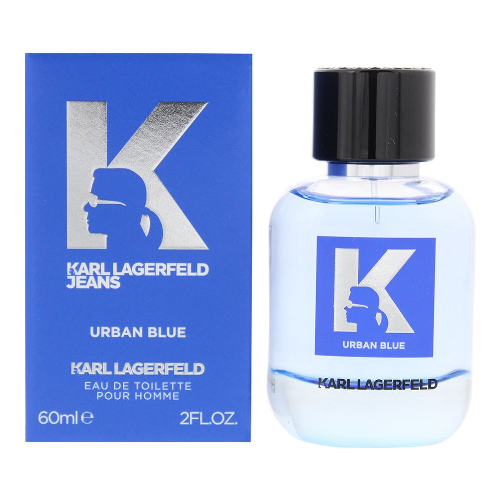 Karl Lagerfeld Jeans Urban Blue 60ml Eau de Toilette Spray for Him