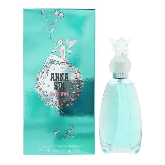 Anna Sui Secret Wish 75ml Eau de Toilette Spray for Her