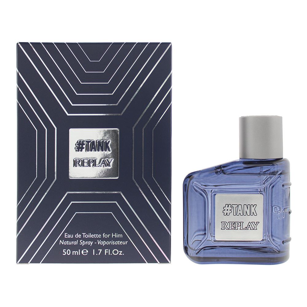 Replay Tank For Him 50ml Eau De Toilette Spray for Him