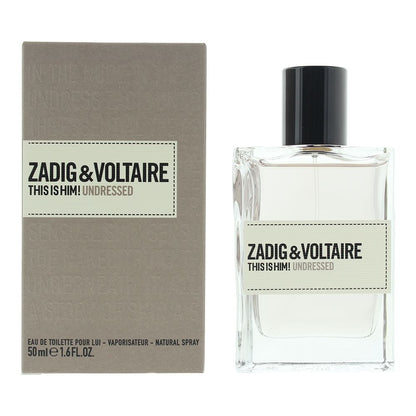 Zadig & Voltaire This Is Him! Undressed 50ml Eau de Toilette Spray for Him