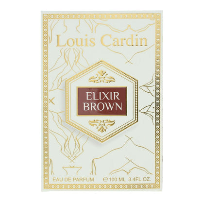 Louis Cardin Elixir Brown 100ml Eau de Parfum Spray for Him