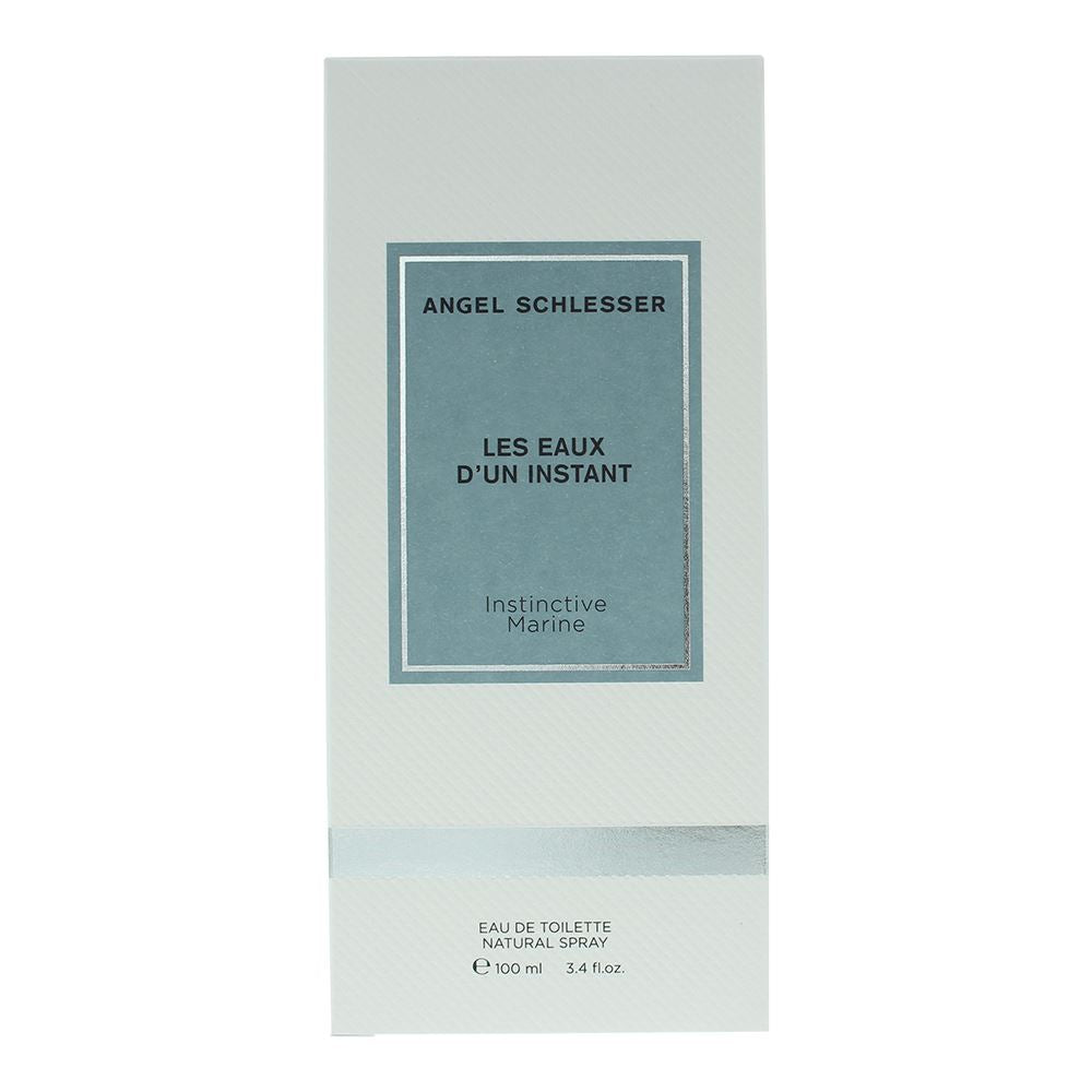 Angel Schlesser Les Eaux D'un Instant Instinctive Marine 100ml Eau de Toilette Spray for Unisex