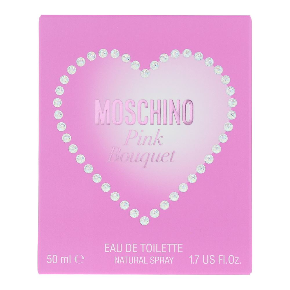 Moschino Pink Bouquet 50ml Eau de Toilette Spray for Her