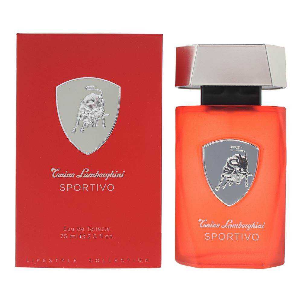 Lamborghini Sportivo 75ml Eau De Toilette  Spray for Him