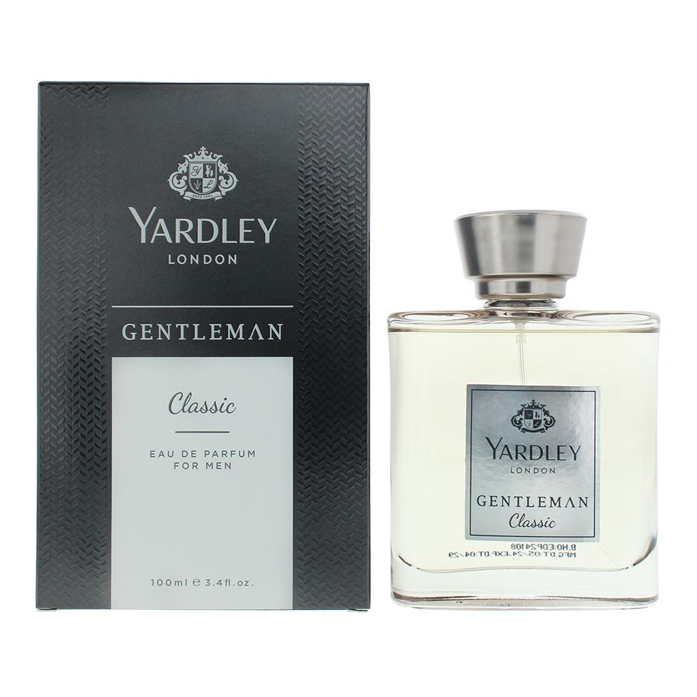 Yardley Gentleman Classic 100ml Eau De Parfum Spray for HIm