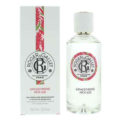Roger & Gallet Gingembre Rouge Wellbeing 100ml Fragrant Water Spray for Unisex
