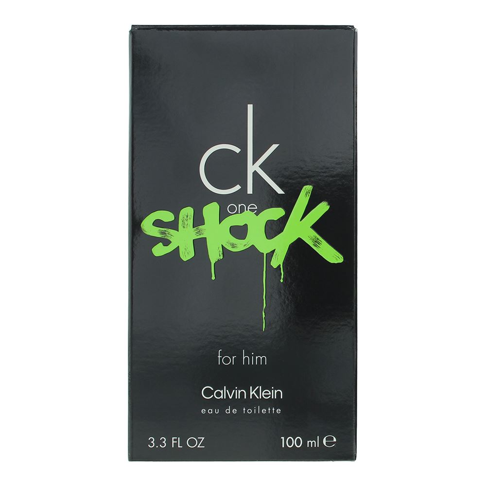 Calvin Klein CK One Shock For Him 100ml Eau de Toilette Spray for Him