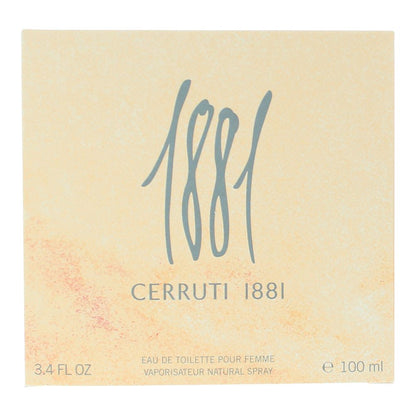 Cerruti 1881 Pour Femme 100ml Eau De Toilette Spray for Her
