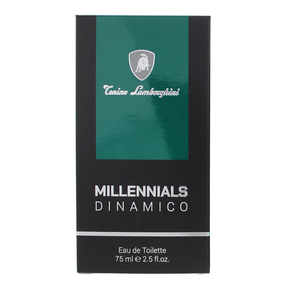 Lamborghini Millennials Dynamico 75ml Eau de Toilette Spray for Him