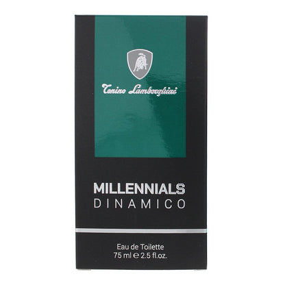 Lamborghini Millennials Dynamico 75ml Eau de Toilette Spray for Him