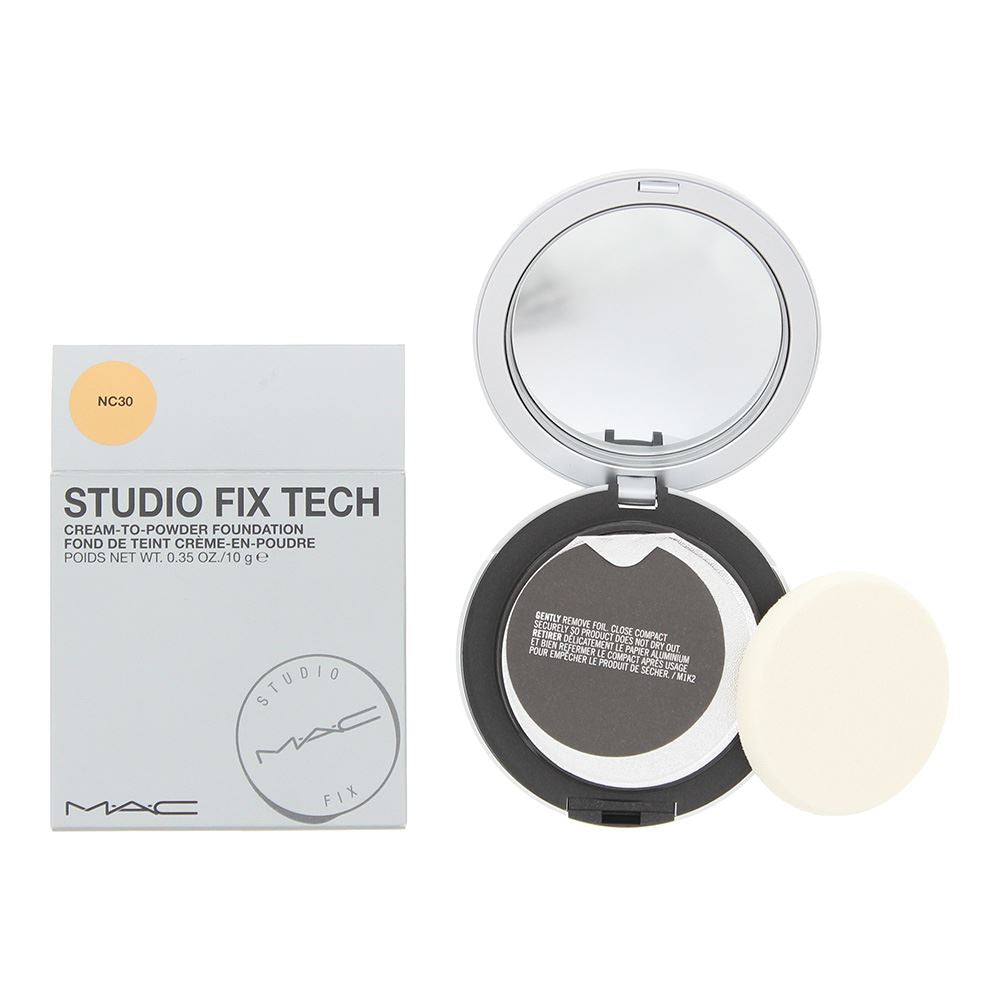 MAC Studio Fix Tech Cream To Powder 10g Foundation - NC30
