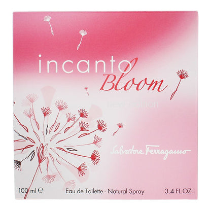 Salvatore Ferragamo Incanto Bloom 100ml Eau de Toilette Spray for Her - New Edition