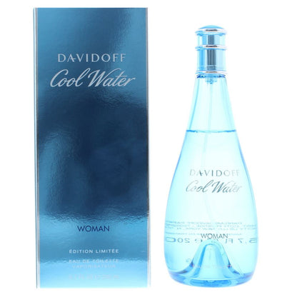 Davidoff Cool Water Woman 200ml Eau de Toilette Spray for Her - Limited Edition