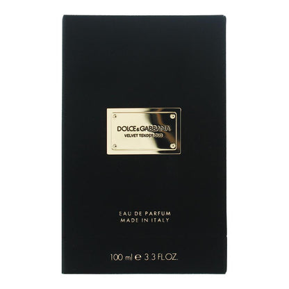 Dolce & Gabbana Velvet Tender Oud 100ml Eau de Parfum Spray for Unisex