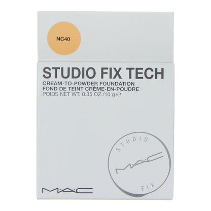 MAC Studio Fix Tech Cream To Powder 10g Foundation - NC40
