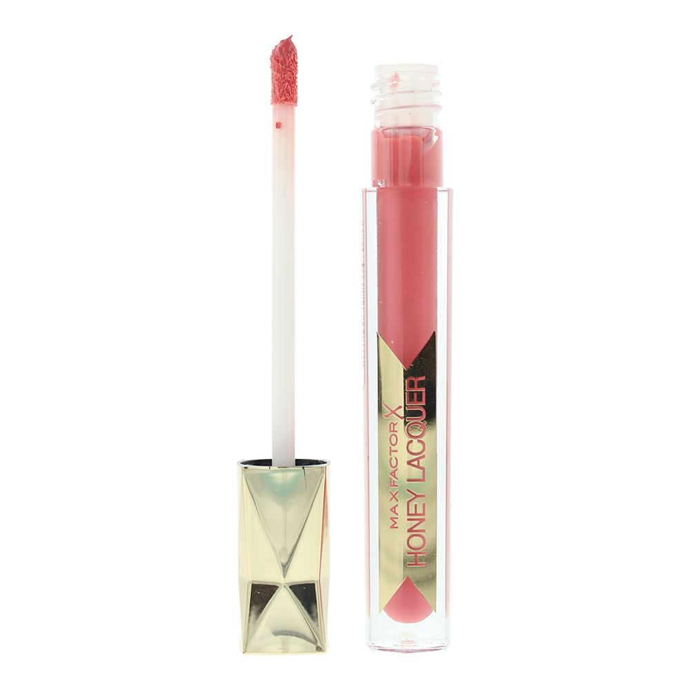 Max Factor Colour Elixir Honey Lacquer 3.8ml Liquid Lipstick - 20 Indulgent Coral
