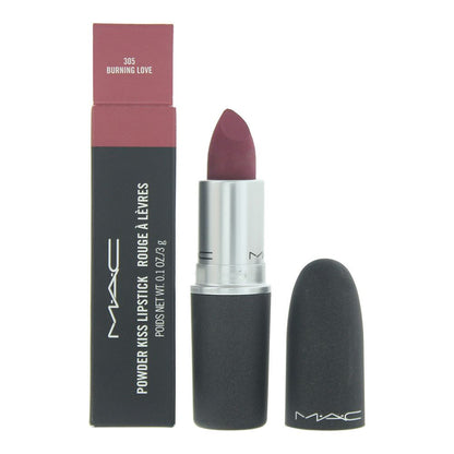 MAC Powder Kiss Lipstick 3g - 305 Burning Love